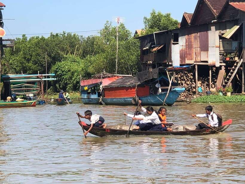 Siem Reap Floating Village Kampong Phluk Sunset with Boat - Kampong Phluk sunset is a smart break from temple days