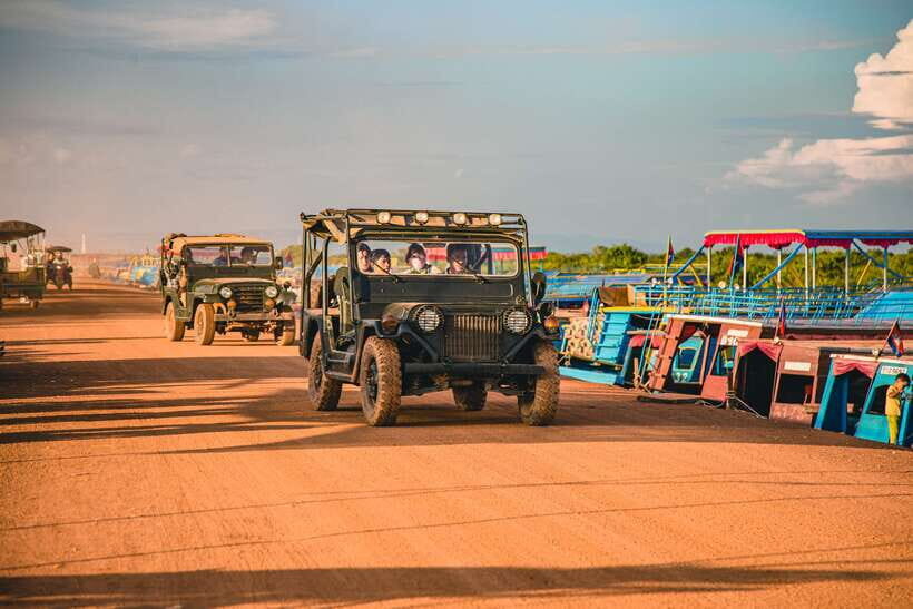 Siem Reap Floating Village Sunset Jeep Tour or SUV Car - Key Things You’ll Notice on This Sunset Jeep Tour