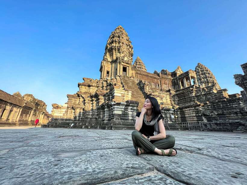 Siem Reap: Full Day Angkor Wat Temple Experience with Sunset - Group Size, Timing, and Who This Tour Suits
