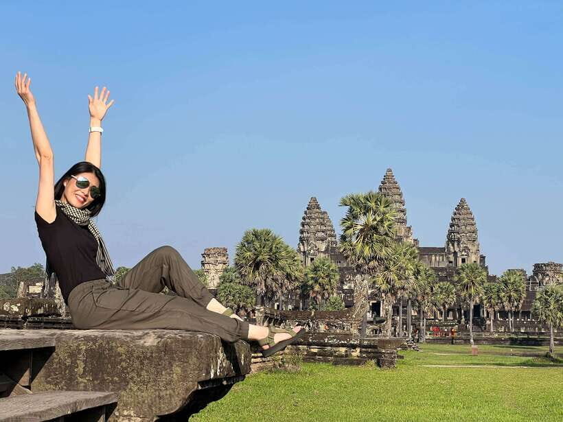 Siem Reap: Full Day Angkor Wat Temple Experience with Sunset - Ta Prohm: The Jungle Temple Where Roots Own the Frame