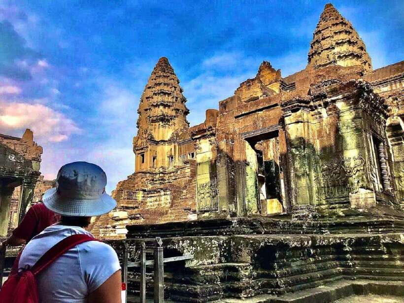 Siem Reap: Full Day Angkor Wat Temple Tour with Sunset - Terrace Stops: Leper King and Elephants Without the Rushed Feeling