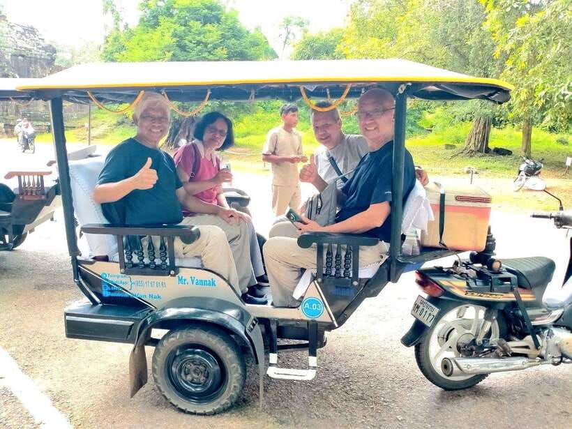 Siem Reap: Grand Circle Temples Tour With Private Tuk-Tuk - The driver experience: calm, English-speaking, and built for timing