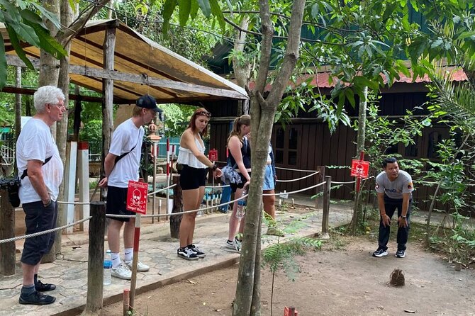 Siem Reap Guided Tour & Hero RATs at APOPO Visitor Center - Wat Thmei Killing Fields: where reflection takes center stage