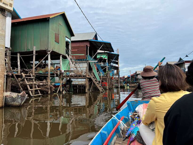 Siem Reap: Kampong Phluk and Tonle Sap Sunset Boat Cruise - Tonle Sap sunset: the payoff, and the one thing that can change