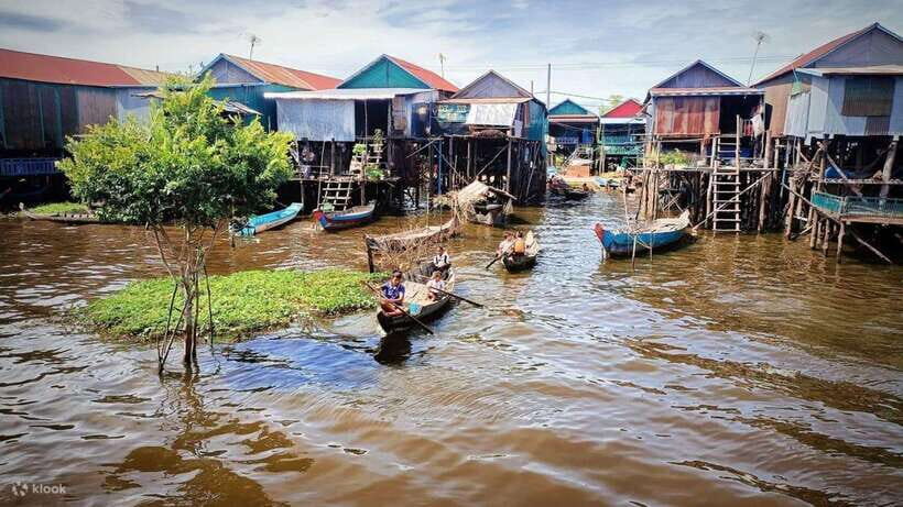 Siem Reap: Kompong Phluk Floating Village with Transfers - From Siem Reap: the scenic drive plus a quick craft stop