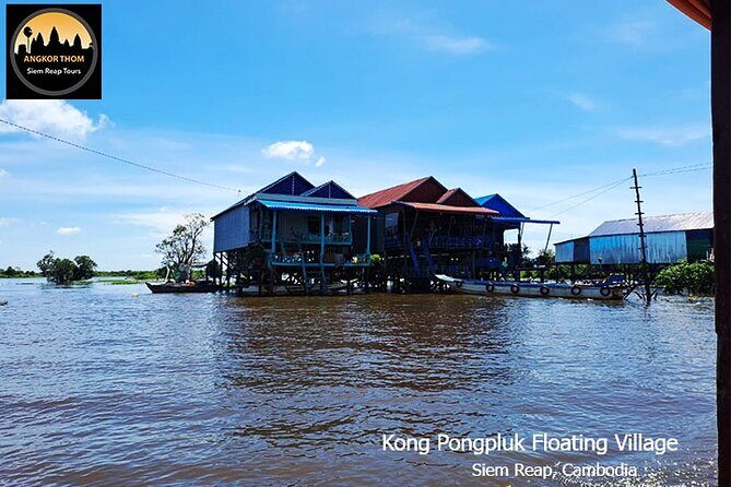 Siem Reap: Kompong Pluk Tonle Sap , Floating Village Tour Cruise - Stop 3: Rolous market next to the school stop
