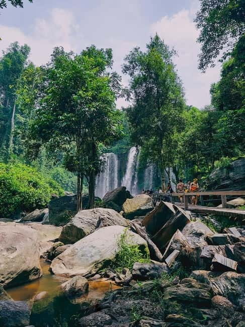 Siem Reap: Kulen Mountain, Beng Mealea, and Kampong Phluk - Kulen Waterfalls: Time to Breathe Between Sacred Stops