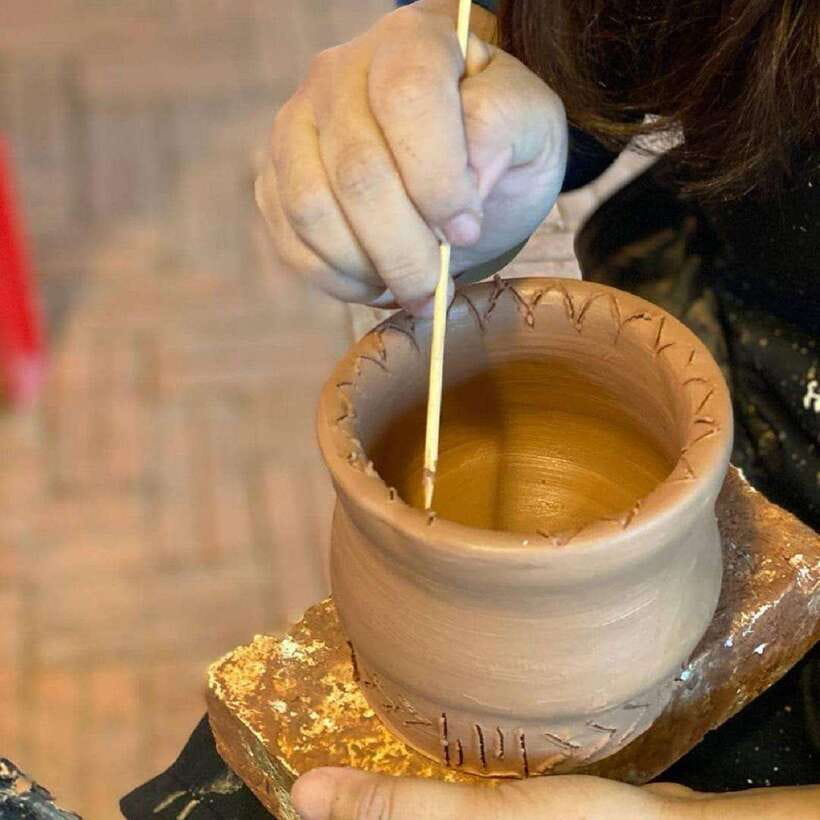 Siem Reap : Pottery Classes with Transfer round trip - 45 Minutes At The Wheel: Making A Cambodian Bowl With Khmer Patterns