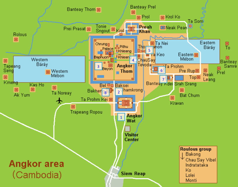 Siem Reap Private Car Charter with English Speaking Driver - Smaller temples with extra charges: Banteay Srei and Kbal Spean