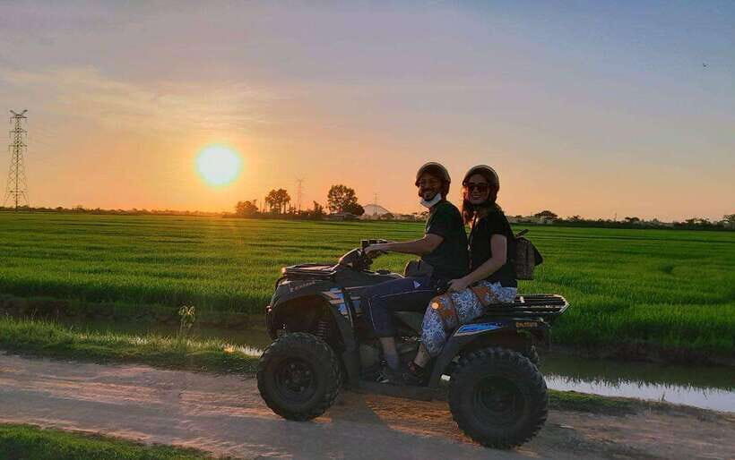 Siem Reap Quad Bike Countryside Tour - Entering the countryside: villages, water buffalo, and the fun kind of “messy”