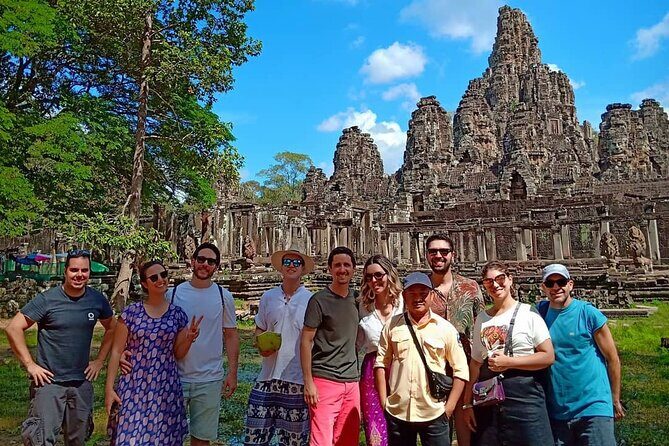 Siem Reap Shared Full-Day Guided Tour of Angkor Temples - Terrace of the Elephants and Terrace of the Leper King: short stops, strong details