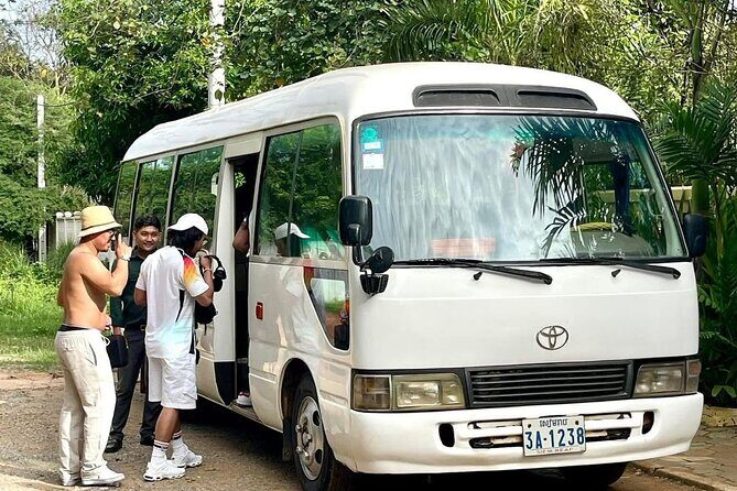 Siem Reap to Laos Border, Don Det, 4000 island, Pakse ,Vientiane - Pickup, the Vehicle, and the Comfort Stuff You’ll Appreciate