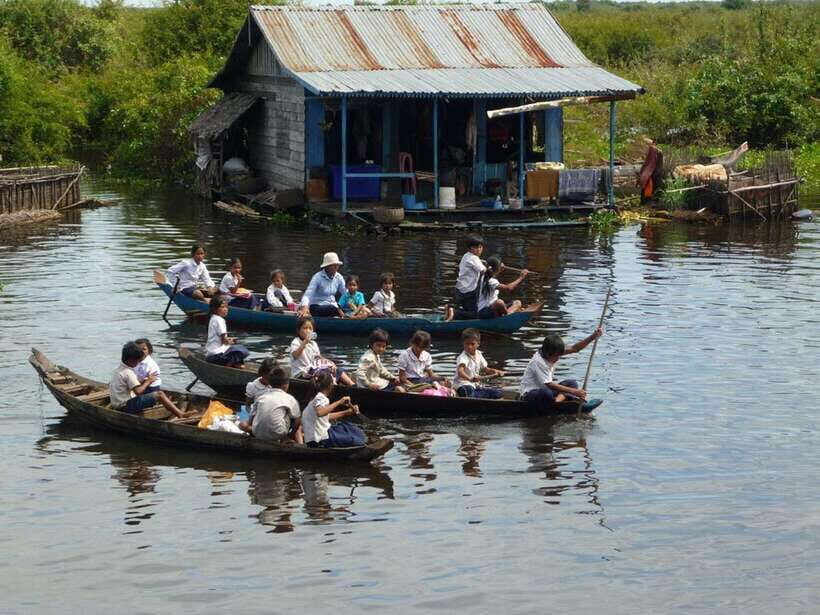 Siem Reap: Tonle Sap, Kampong Phluk & Floating Village Tour - Mangrove Swamp Boat Tour and Optional Small Boat/Canoe Segment