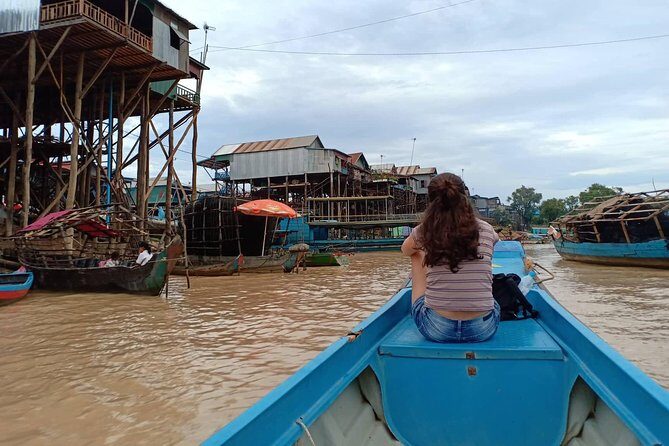 Siem Reap, Tonle Sap Lake, Kompong Phluk, Floating Village Tour - Sunset on Tonle Sap: the payoff for an afternoon adventure