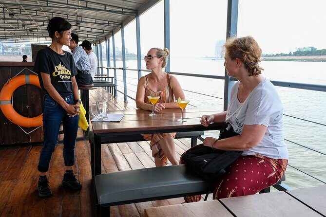Sunset & Evening Dinner Cruise With One Way Free Pick Up - Why Phnom Penh looks different from a sunset cruise