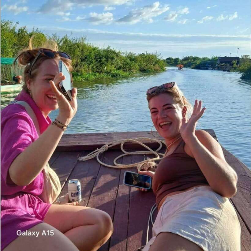 Sunset Kompong Pluk Floating Village - Market Stop Before the Lake: seeing Cambodia in real time