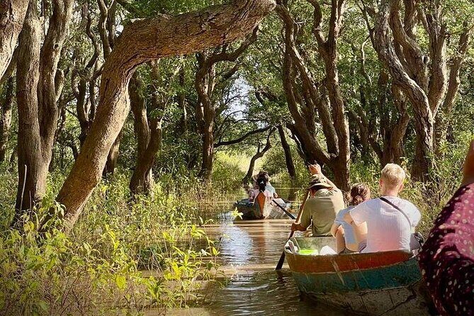 Sunset tour of Kampong Phluk stilts home village on the Tonle Sap - Pickup, AC van, and open-air boat: the ride plan that shapes the day