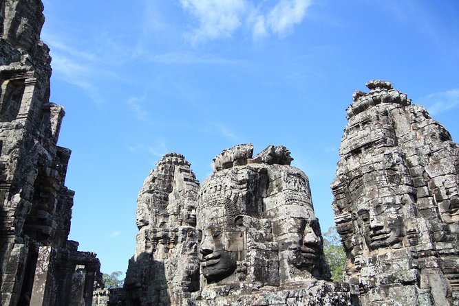 The Angkor Temples from Sunrise by Tuk Tuk - Stop 2: Angkor Thom City and the feeling of scale