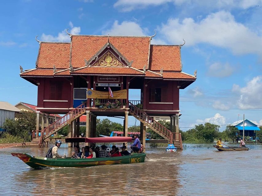Tonle sap, Kompong Phluk (Floating village) - Kampong Phluk Floating Village: Life on Stilts, Not Just Stairs