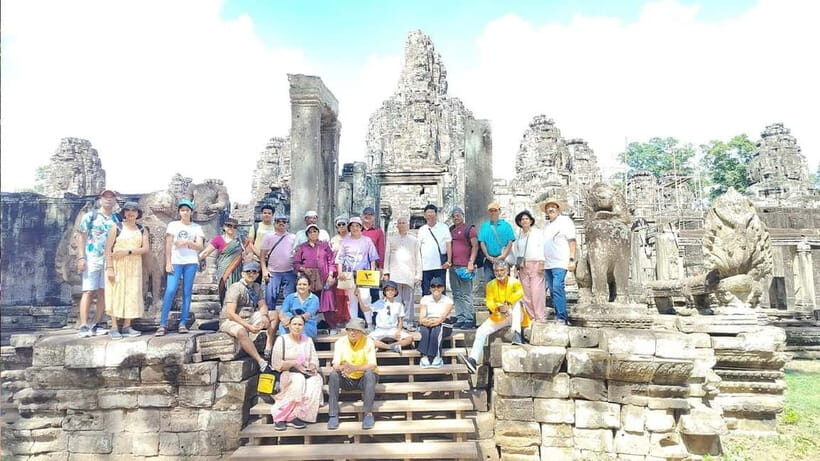 Ultimate Sunrise to Angkor Wat, Angkor Thom and Bayon Temple - Lunch and a breather: plan for the heat and the pace