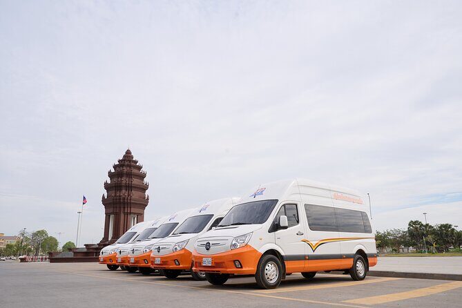 VET Bus services in Cambodia - What the Ride Feels Like: Clean Bus, Friendly Staff, and a Privacy Note
