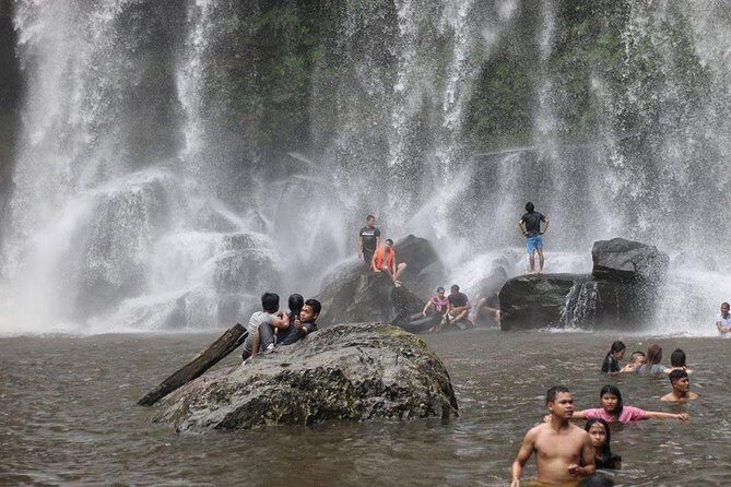 Waterfall & River of 1000 Siva Linga- Kulen Mountain Private Tour - Stop 4: Waterfall at Phnom Kulen National Park